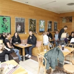 Fotky s vernisáže výstavy Ohňostrojů v Kromeříži