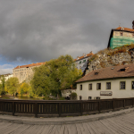 Panorama z mostu